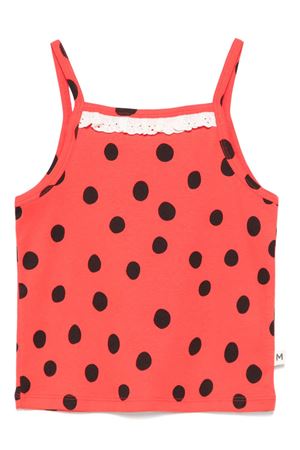 top in cotone rosso MINI RODINI KIDS | 2522010342RED